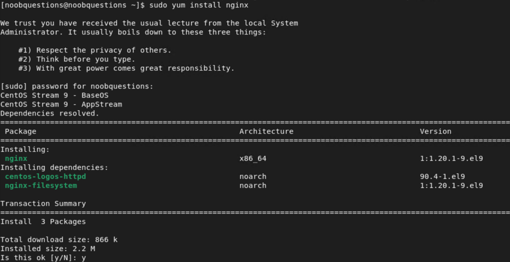 CentOS / RHEL Yum Install