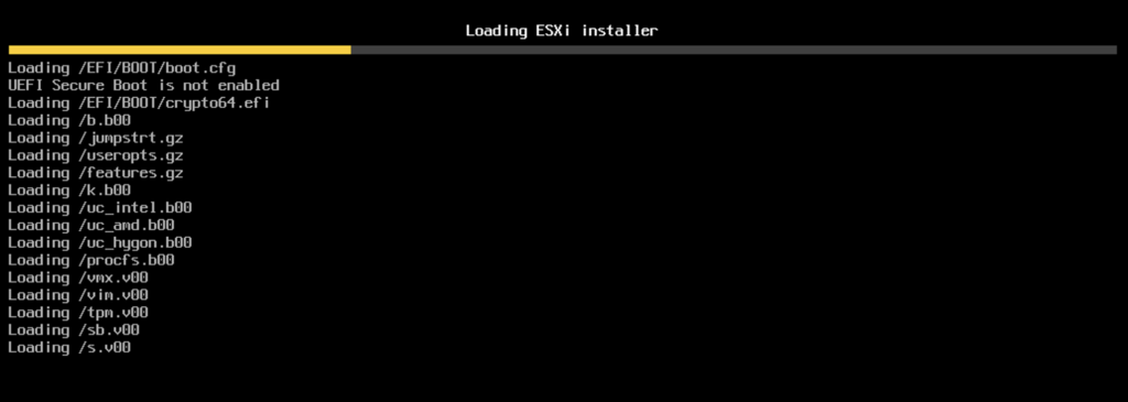 ESXi Installer #1